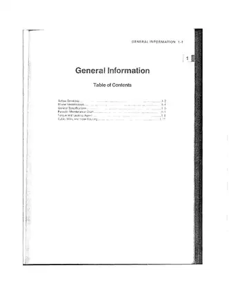 1990 Kawasaki KDX125SR service manual Preview image 4