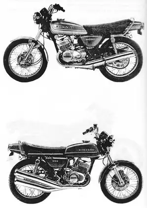 1972-1976 Kawasaki KH 250, KH 400, S1, S2, S3 shop manual Preview image 2
