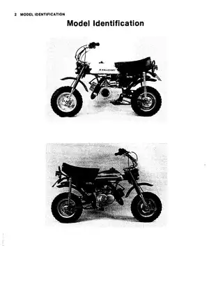 1971-1980 Kawasaki KV75 monkey service manual Preview image 3