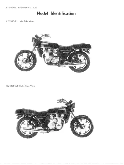 Preview: Kawasaki KZ13001979–1983 Factory Service Manual OEM