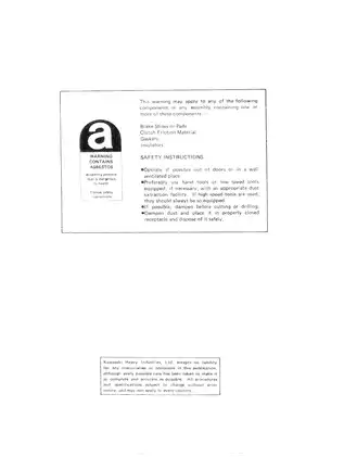 1979-1983 Kawasaki KZ1300 motorcycle service manual Preview image 3