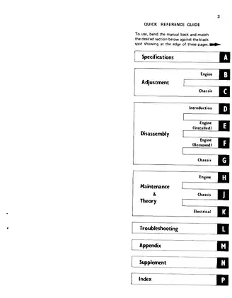 1981-1985 Kawasaki KZ 550, Z550, ZX 550 service manual Preview image 4