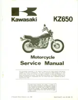 1976–1983 Kawasaki KZ650 Service & Repair Manual (P/N 99931-539-01) – preview page 1