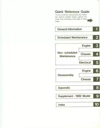 1976-1983 Kawasaki KZ650 service manual Preview image 5