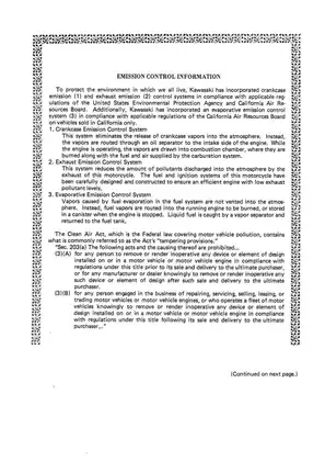 1985-2006 Kawasaki VN 750 Twin VN700 service manual Preview image 5