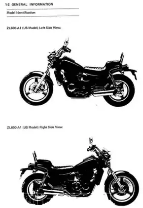 1986 Kawasaki ZL500, ZL600 Eliminator repair manual Preview image 3