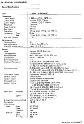 1986 Kawasaki ZL500, ZL600 Eliminator repair manual Preview image 5