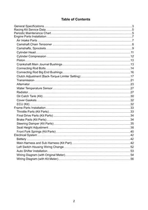 2004-2005 Kawasaki Ninja ZX-10R, ZX1000 service manual Preview image 4