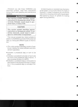 2003-2004 Kawasaki Ninja ZX 6R, ZX 6RR, ZX 636, ZX 600 service manual Preview image 3