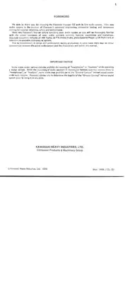 1986-2003 Kawasaki ZG 1200 Voyager XII Audio Systems operator´s manual Preview image 3