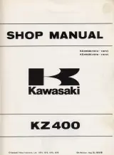 1974–1982 Kawasaki KZ400/KZ440/KZ500/KZ550 Shop Manual (P/N 99000-00383) – preview page 2