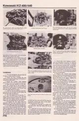 1974–1982 Kawasaki KZ400/KZ440/KZ500/KZ550 Shop Manual (P/N 99000-00383) – preview page 6