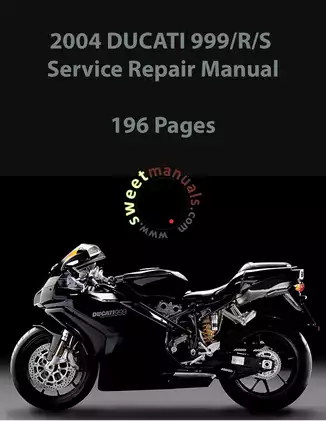 2004 Ducati 999/R/S service repair manual Preview image 1