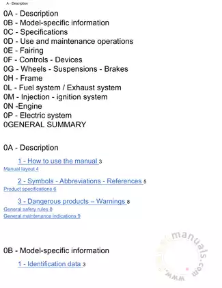 2008-2009 Ducati Hypermotard 1100, 1100S service repair manual Preview image 2