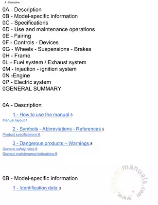 Ducati Hypermotard 1100 Service Repair Manual (2008-2009) Preview image 2