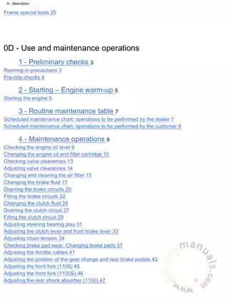 Ducati Hypermotard 1100 Service Repair Manual (2008-2009) Preview image 4