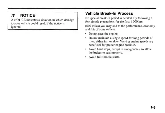 2001 Kia Rio owner´s manual Preview image 5