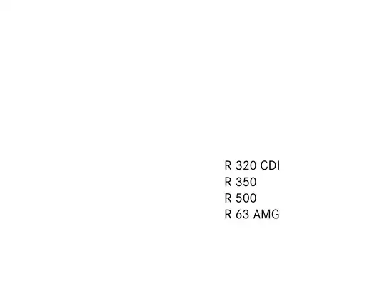 2007 Mercedes-Benz R-Class R350 operator`s manual Preview image 2