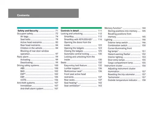 Mercedes-Benz R-Class Operator's Manual (2006-2012) - Comprehensive Guide to Your Vehicle Preview image 5