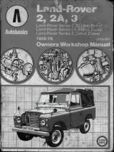 1959–1978 Land Rover Series 2, 2A, 3 Repair Manual OEM – preview page 1