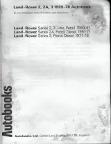 1959–1978 Land Rover Series 2, 2A, 3 Repair Manual OEM – preview page 4