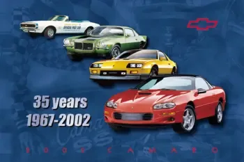 1997–2002 Chevrolet Camaro Service Manual (P/N 90385)