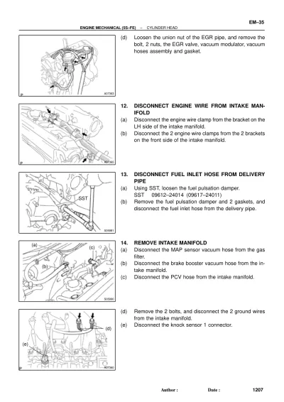 Preview: 1997–2001 Toyota Camry CE, LE, and XLE Service Manual