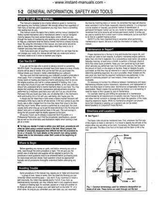 1991-1996 Yamaha 2hp-250hp outboard engine repair manual Preview image 4
