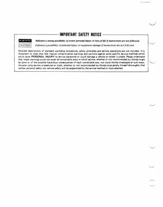 1981 Honda FL250 Odyssey shop manual Preview image 2