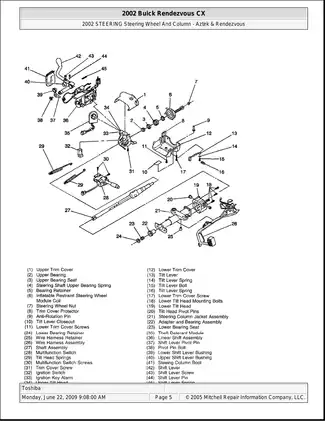 2002-2007 Pontiac Aztek factory service manual Preview image 5