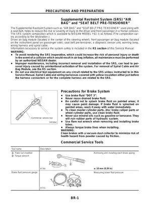 Nissan Patrol GR Y61 Brake System manual Preview image 3