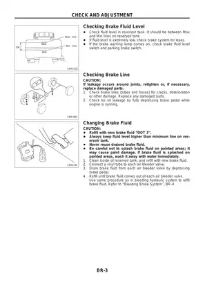 Nissan Patrol GR Y61 Brake System manual Preview image 5
