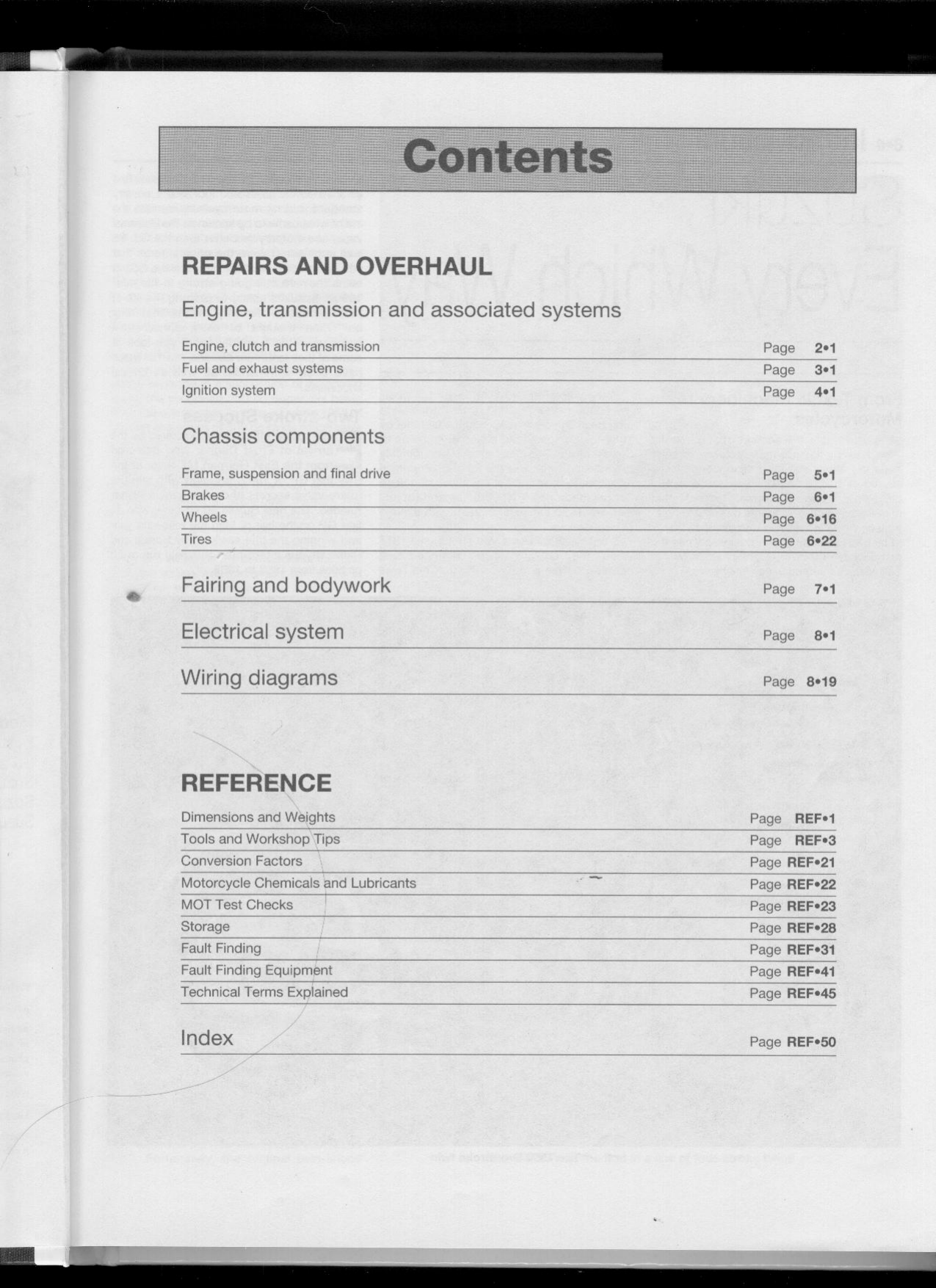 1985-1996 Suzuki GSX-R750, GSX-R1000, GSX600F, GSX750F, GSX1100F repair manual Preview image 3