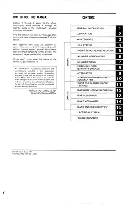 1983-1987  Honda ATC200X, ATC 200 3-wheeler repair manual Preview image 4