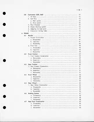 1970-1984 Honda C70, CL70, Cub, C 70M Passport service manual Preview image 4