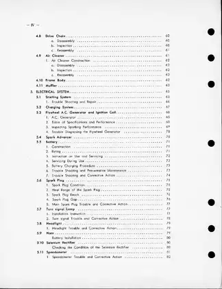 1970-1984 Honda C70, CL70, Cub, C 70M Passport service manual Preview image 5