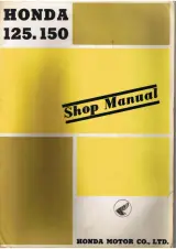 Honda C92, CS92, CB92, C95, and CA95 1963 Shop Manual (P/N 622301) – preview page 1