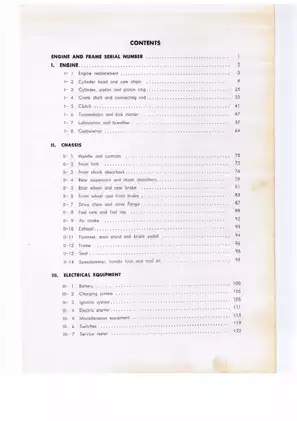 Honda C92, CS92, CB92, C95, CA95, 125, 150 shop manual Preview image 3