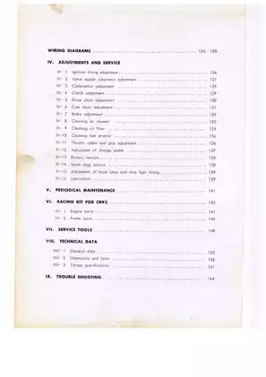 Honda C92, CS92, CB92, C95, CA95, 125, 150 shop manual Preview image 4