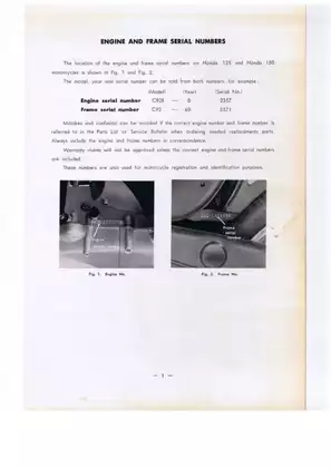 Honda C92, CS92, CB92, C95, CA95, 125, 150 shop manual Preview image 5