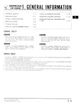 1982–1983 Honda CB1000C Custom CB1000 Service & Repair Manual – preview page 2