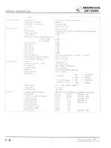 1982–1983 Honda CB1000C Custom CB1000 Service & Repair Manual – preview page 5