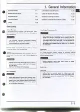 1993–1998 Honda CB1000P Shop Manual (P/N 62MZ100) – preview page 5