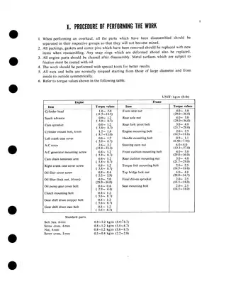 1971-1985 Honda 100, CB 100, CL 100, SL 100 shop manual Preview image 5