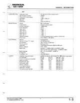 1983 Honda CB1100F Service & Repair Manual (P/N 61MG500) – preview page 5