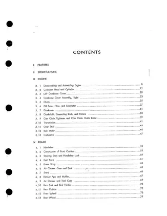 Honda CB125, CB160 shop manual Preview image 5