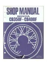Honda CB350F/CB400F Four 1975–78 Service & Repair Manual (P/N 623231) – preview page 1