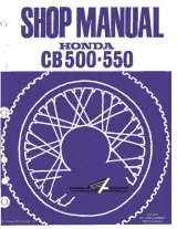 1971–1978 Honda CB500 / CB550 Four Shop Manual – preview page 1