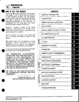 1979–1982 Honda CB650 Factory Shop Manual (P/N 07703-0010100, 07716-0020202) – preview page 2
