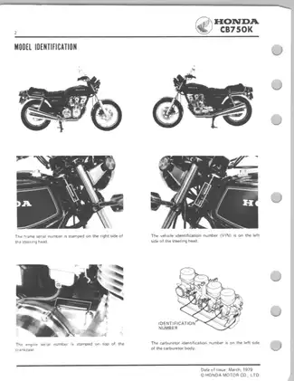 1979-1983 Honda CB750, CB750K, CB750F, CB750C, CB750SC repair manual Preview image 2